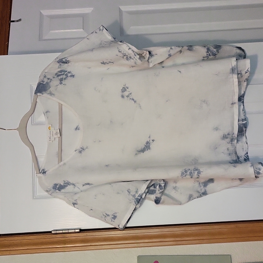 Size 3X 100% Linen blouse